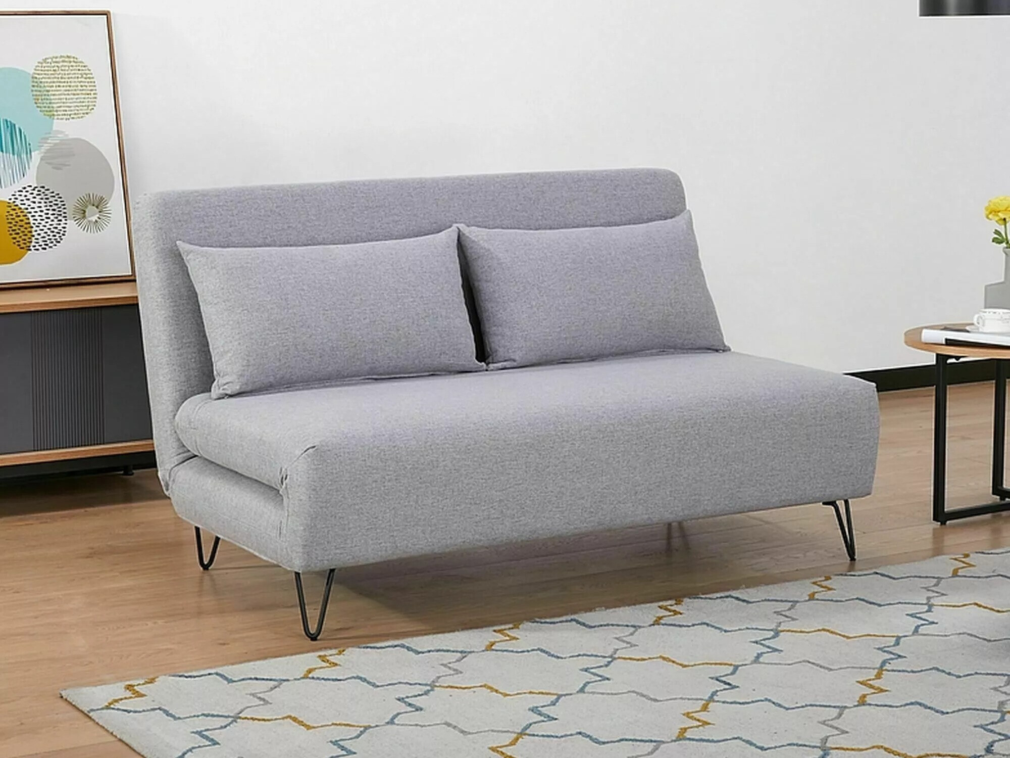 Sofa na razvlačenje Detroit 359 (Sivo)