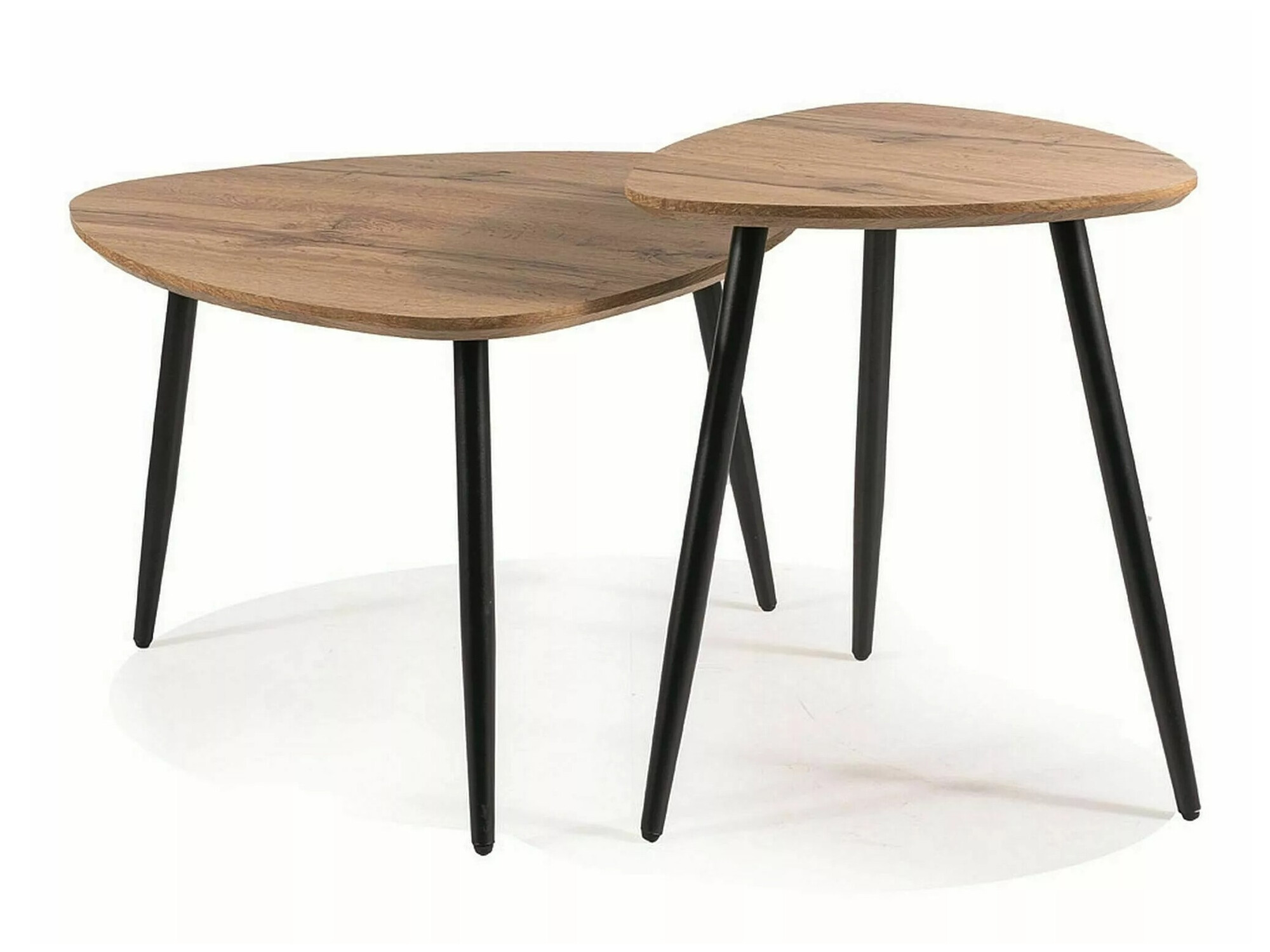 Set stočića za kafu Detroit 361 (Artisan hrast)