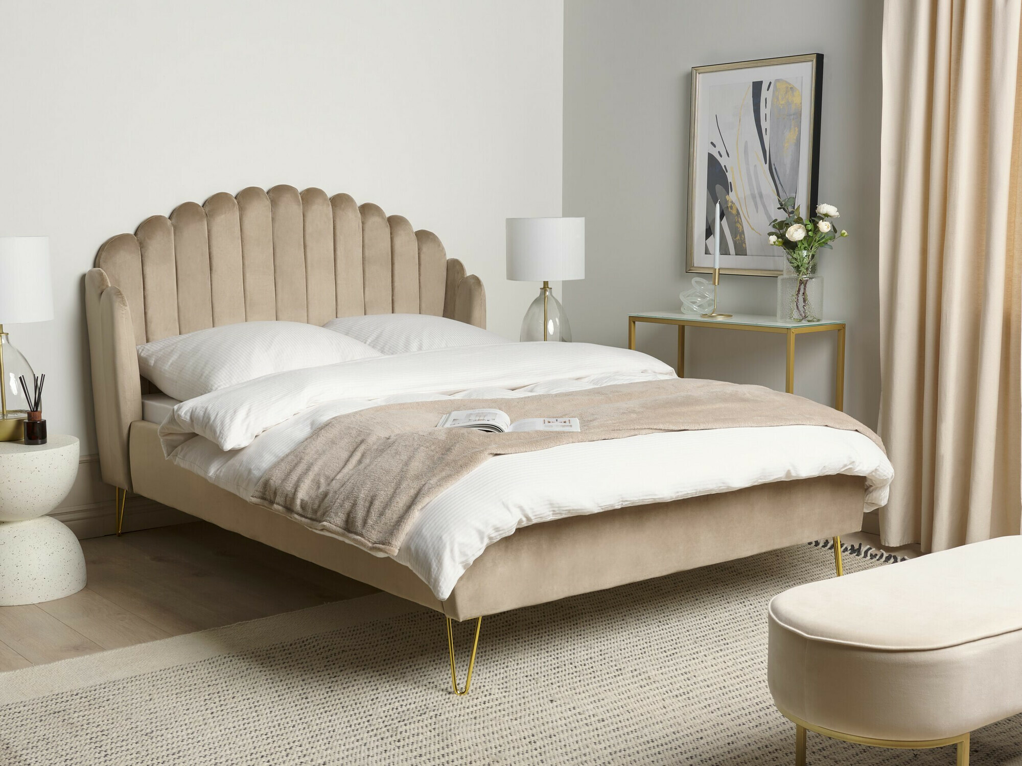 Krevet Berwyn 264 (Taupe)