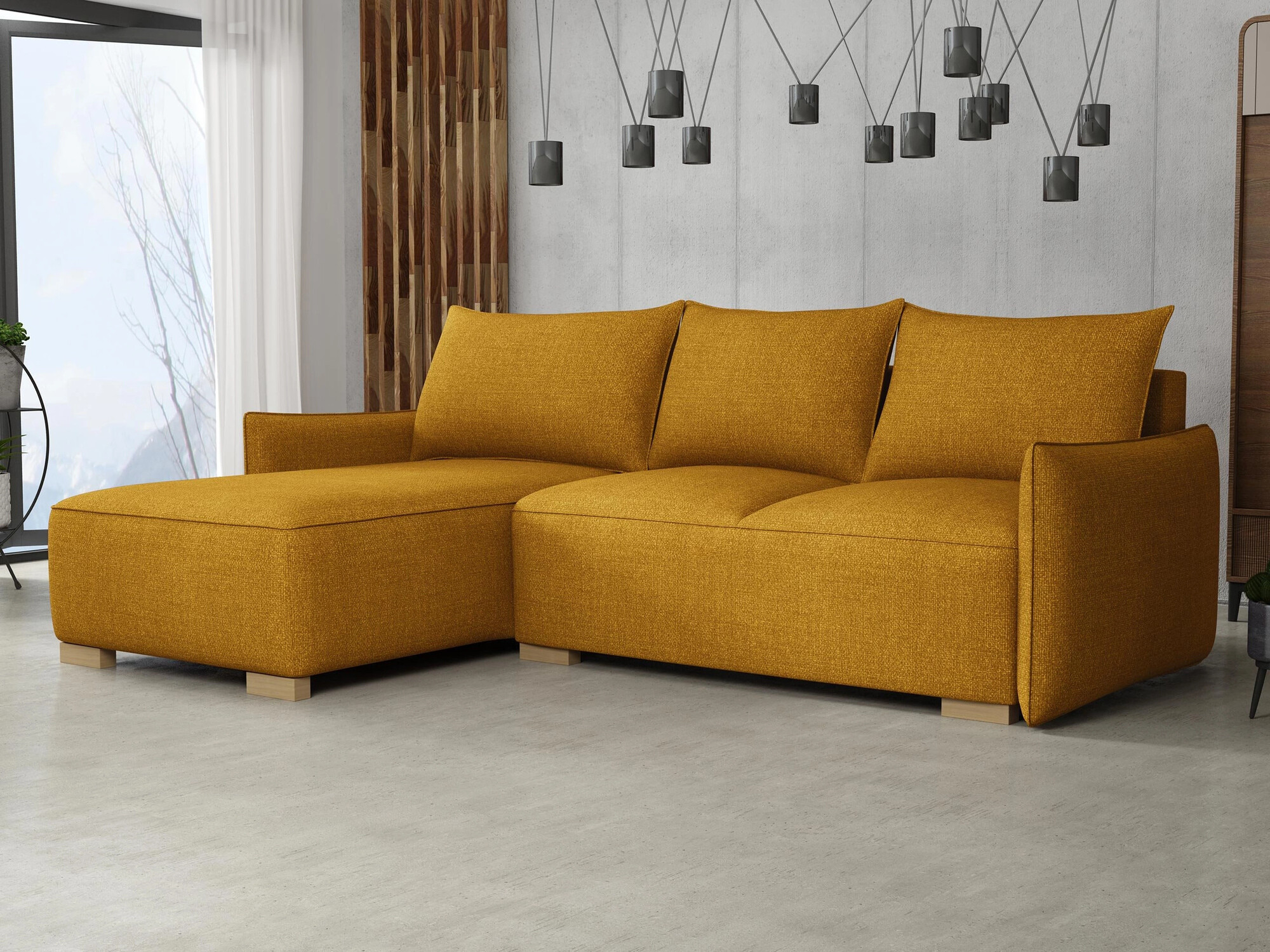 Ugaona sofa Columbus 226 (Soul 10)
