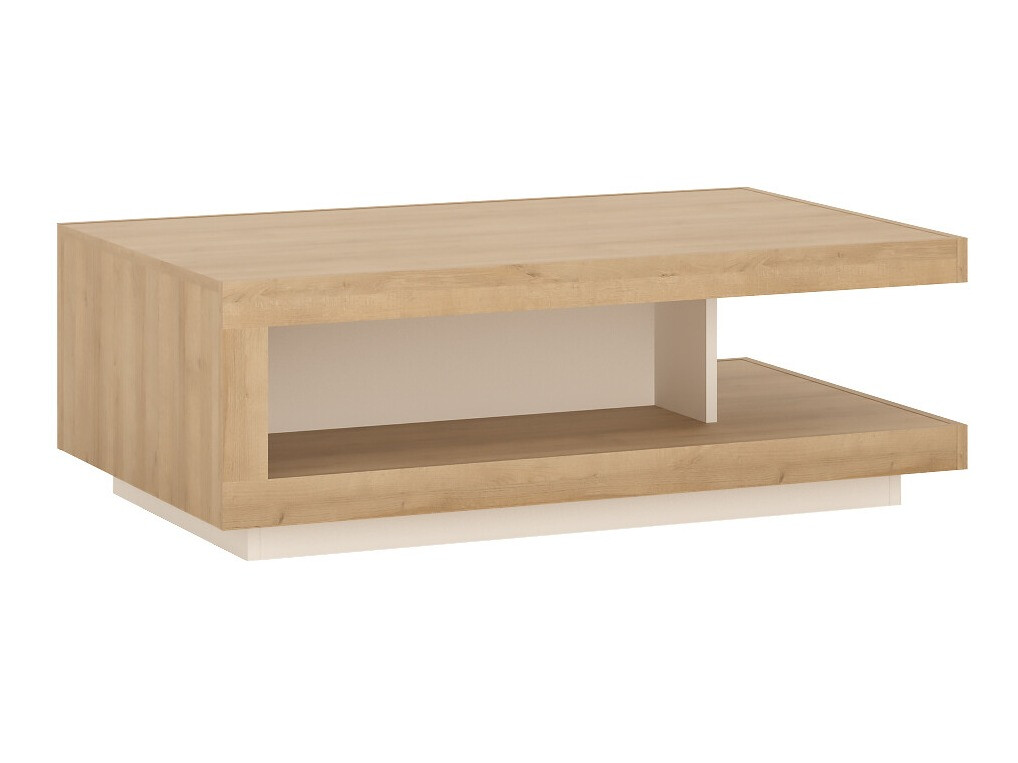 Stočić za kafu Feldeli 105 (Riviera hrast + Belo)