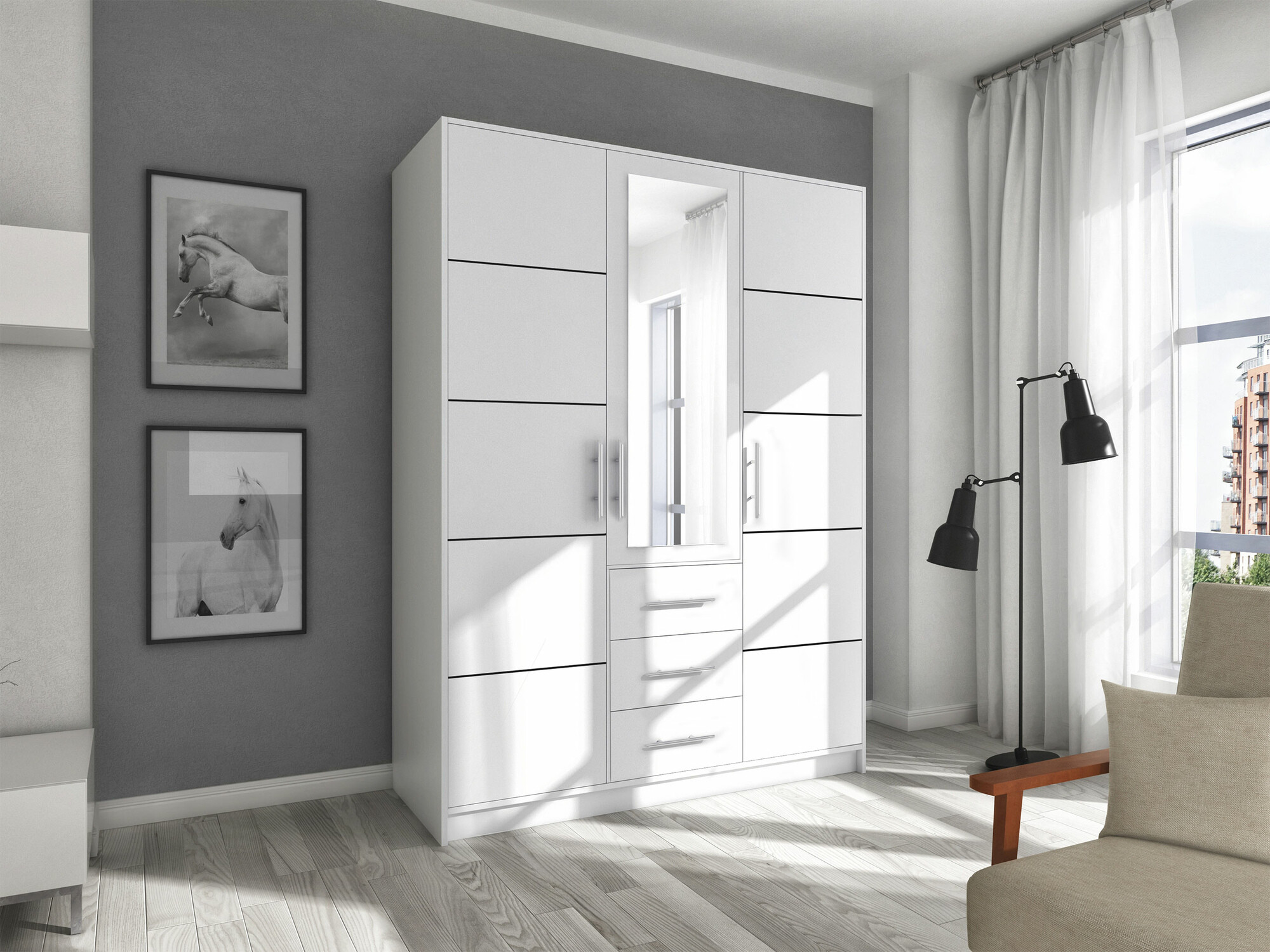 Ormar Dortivu 148 (Belo)