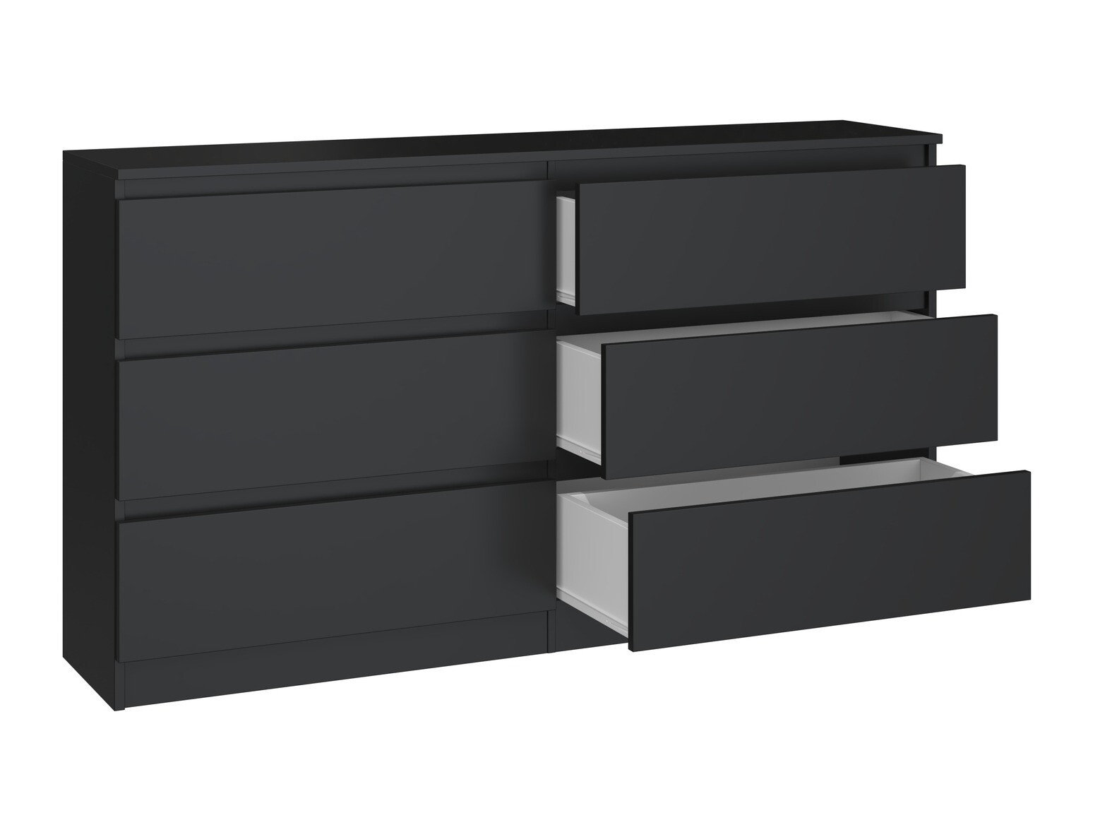 Komoda Elbvelu 102 (Crno)