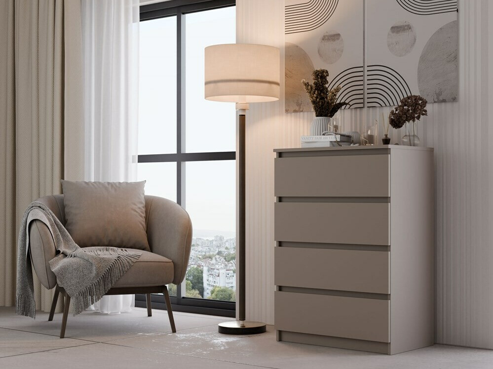 Komoda Elbvelu 105 (Sivo)