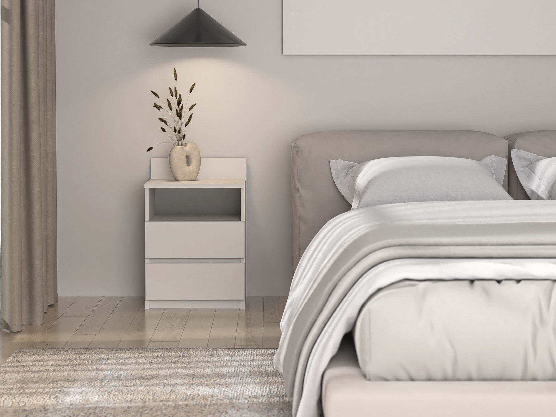 Noćni ormarić Elbvelu 119 (Kašmir)