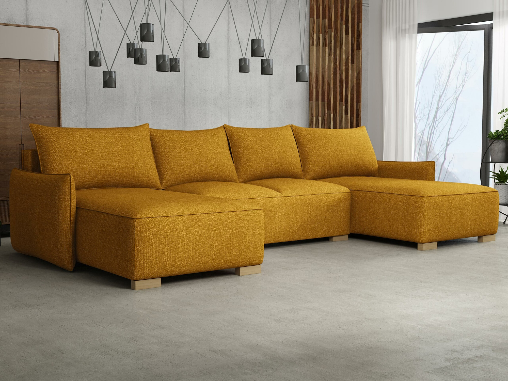 Ugaona sofa Columbus 218 (Soul 10)