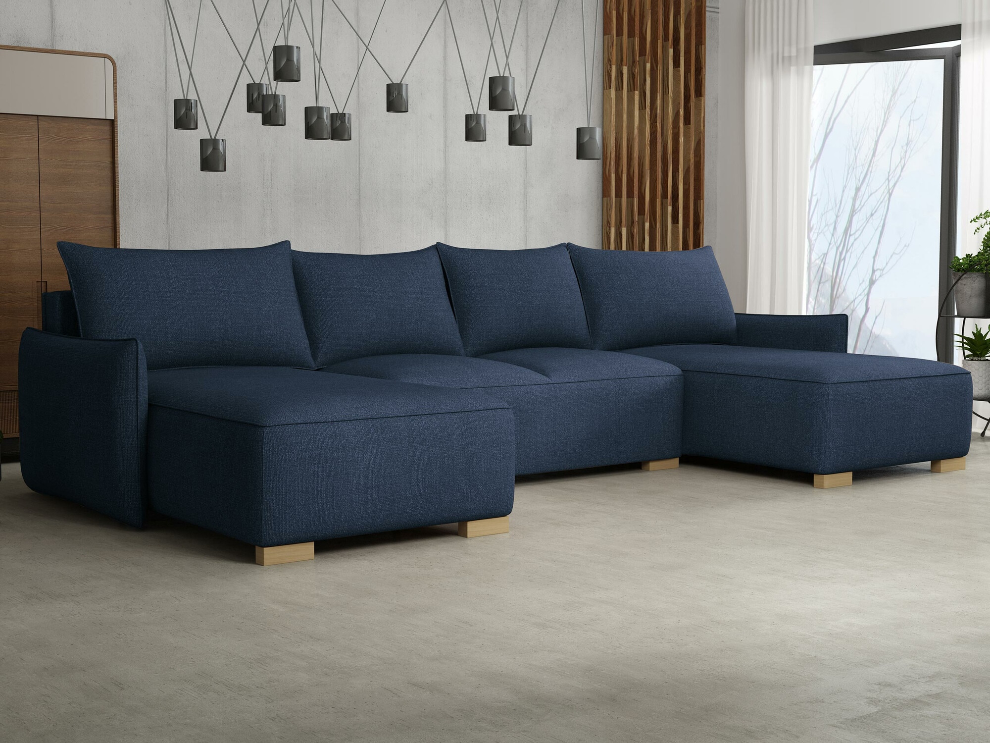 Ugaona sofa Columbus 218 (Soul 15)