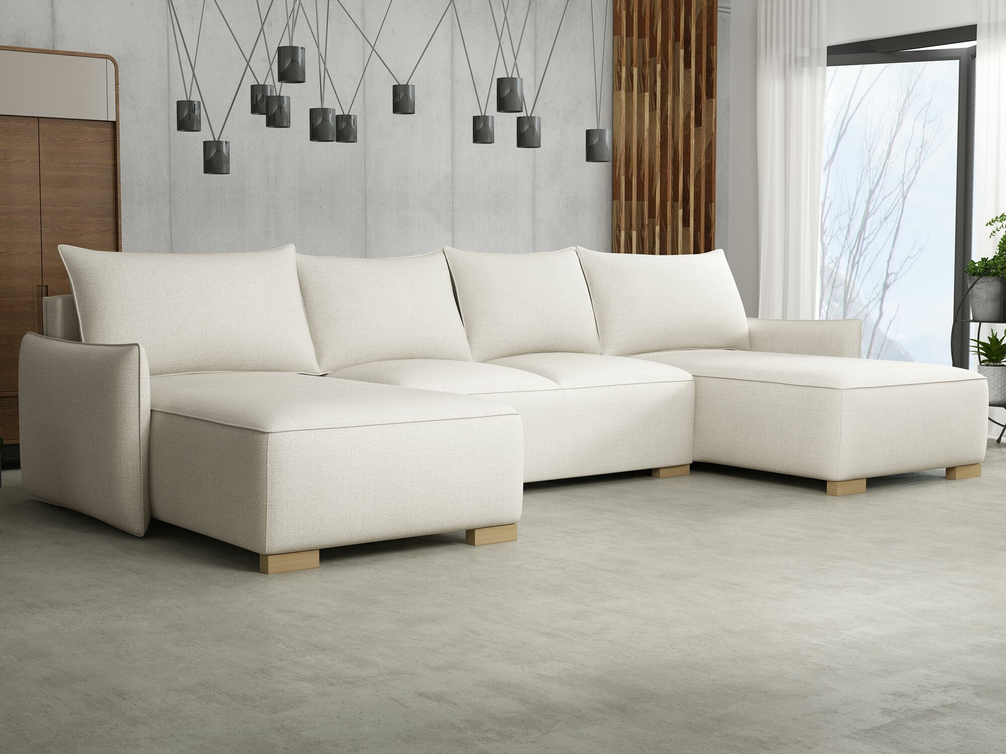 Ugaona sofa Columbus 218 (Soul 1)
