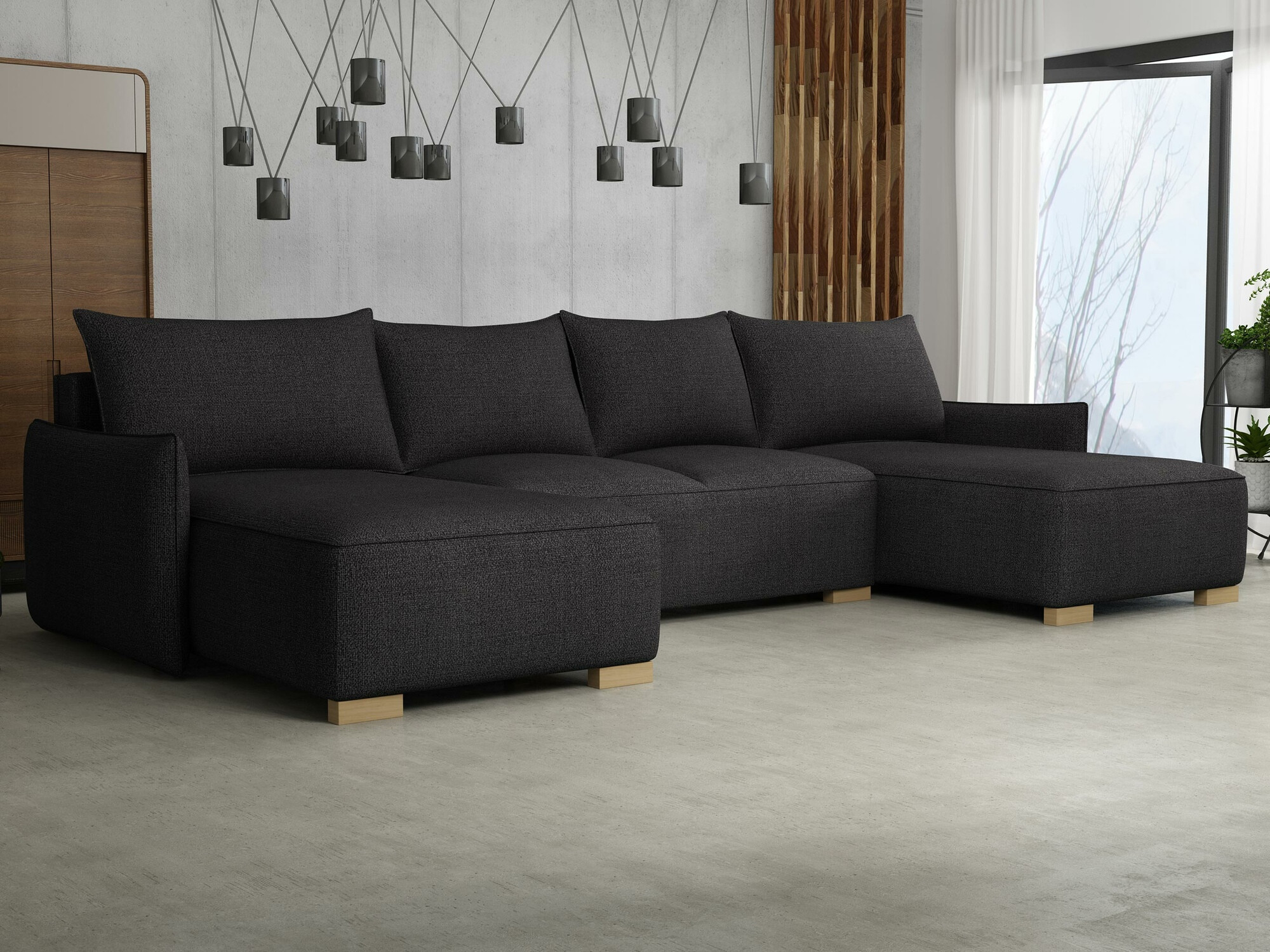 Ugaona sofa Columbus 218 (Soul 20)