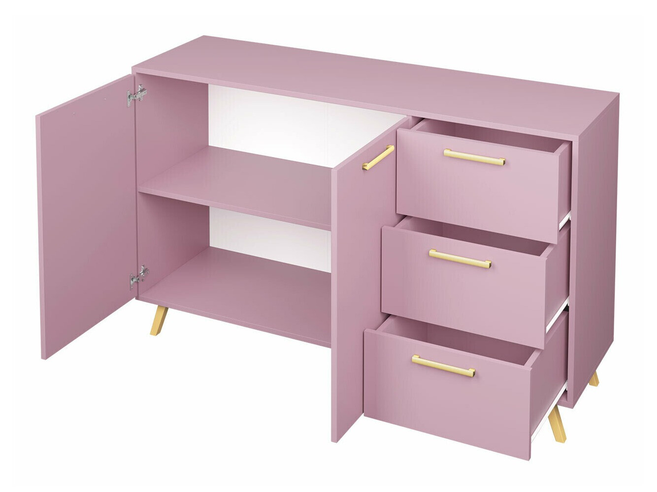 Set nameštaja Dortivu 150 (Ljubičasta)