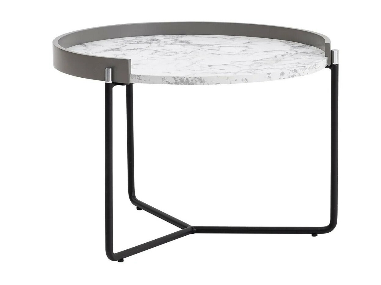 Set stočića za kafu Kailua 2135 (Antracit + Sivi mermer)