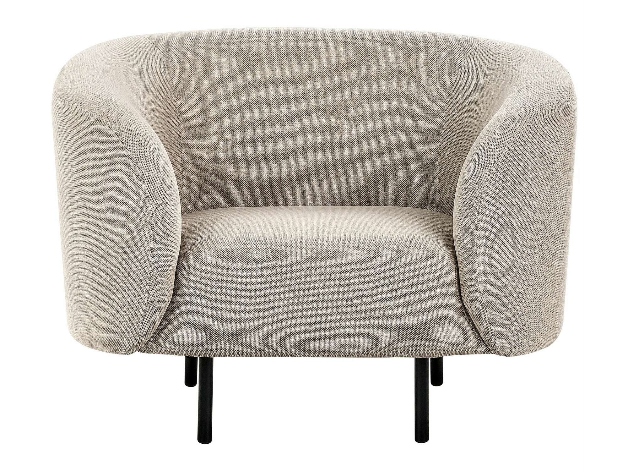 Fotelja Berwyn 2033 (Taupe + Crno)