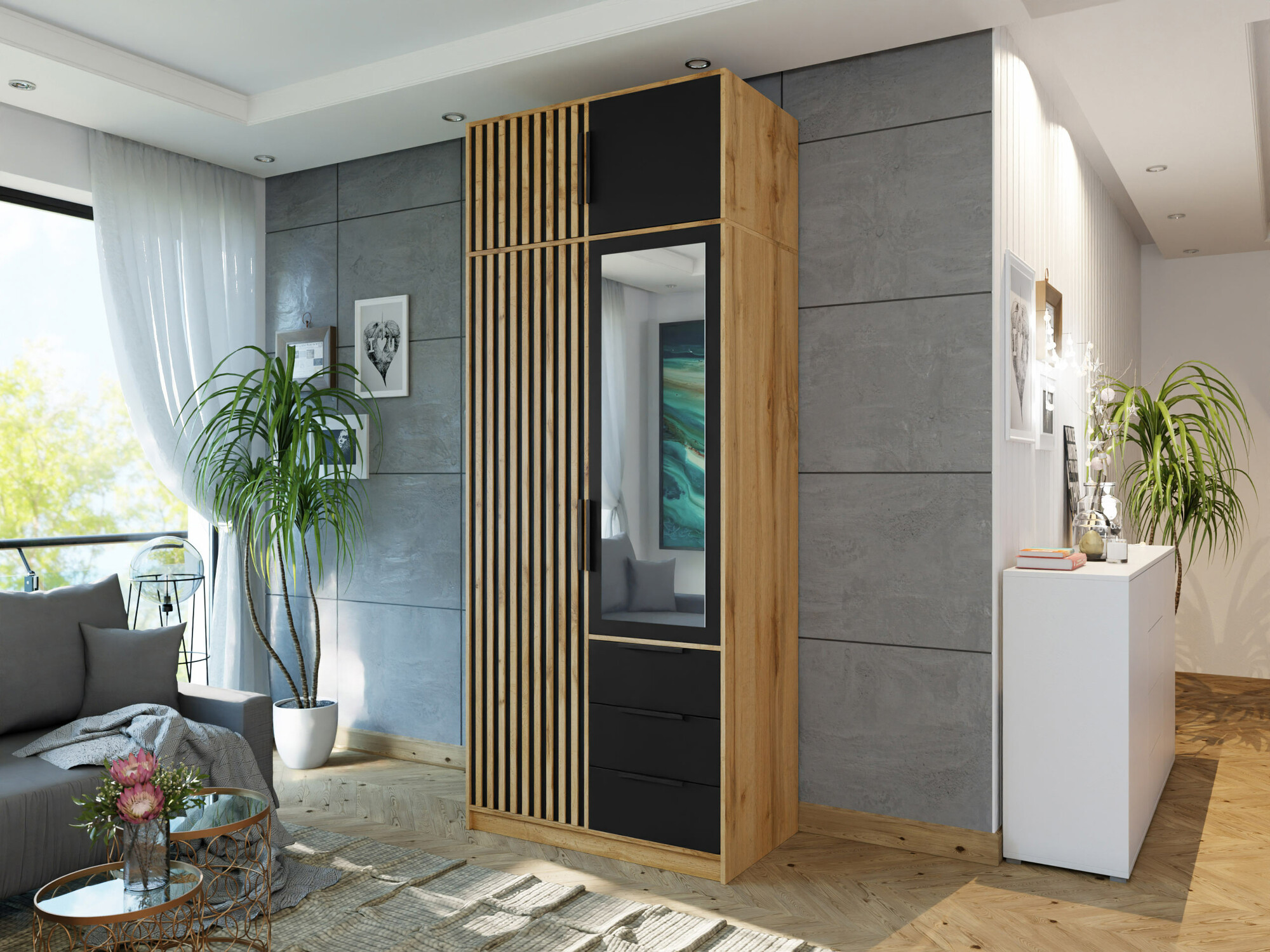 Ormar Collis (Hrast Votan + Crno)