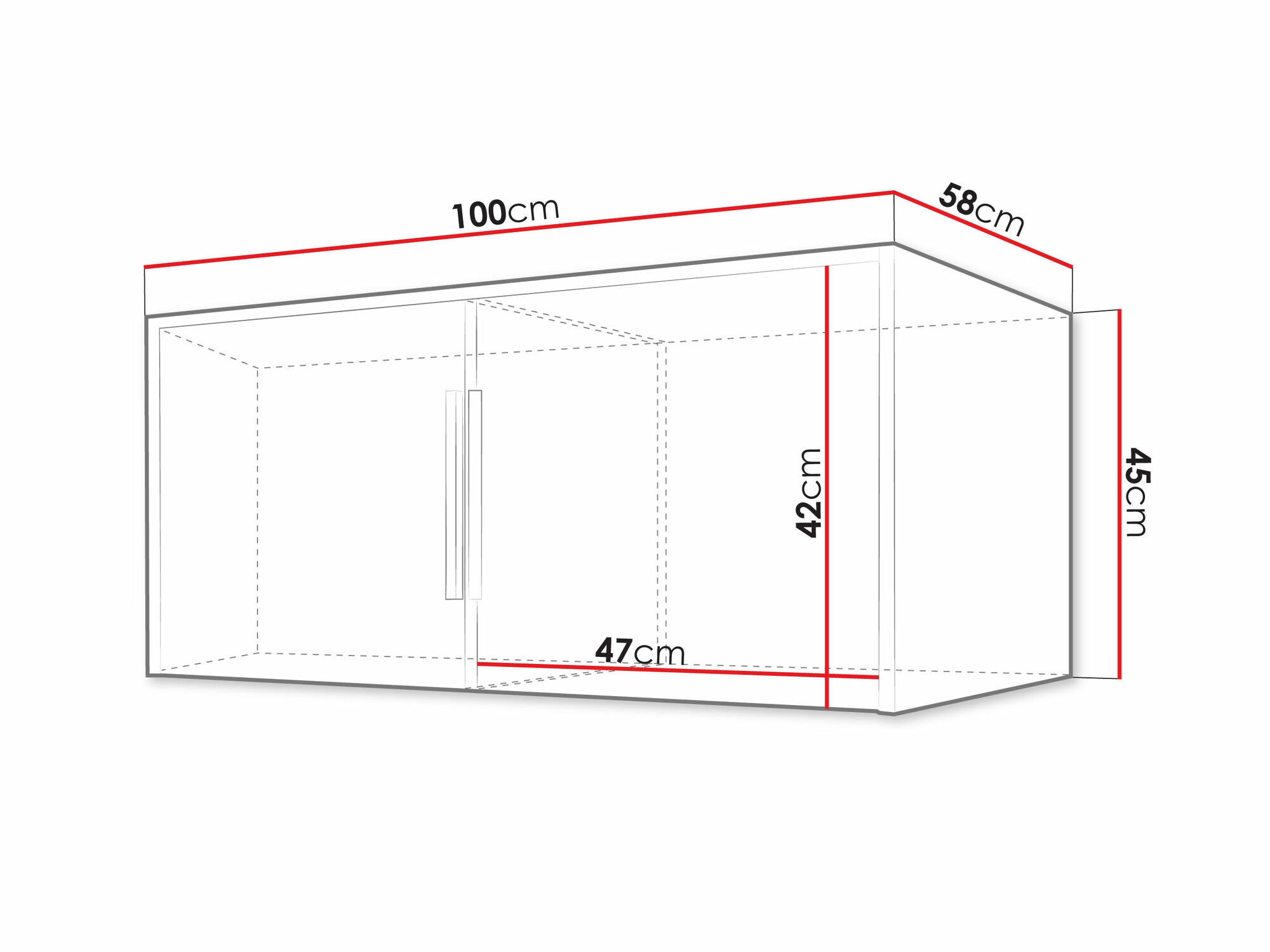 Ormar Collis (Hrast Votan + Crno)