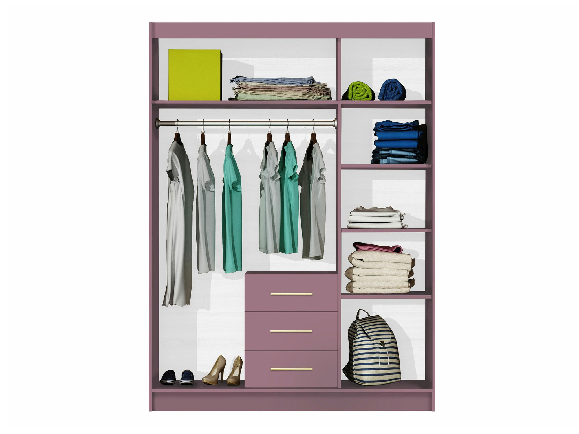 Ormar Dortivu 153 (Ljubičasta)