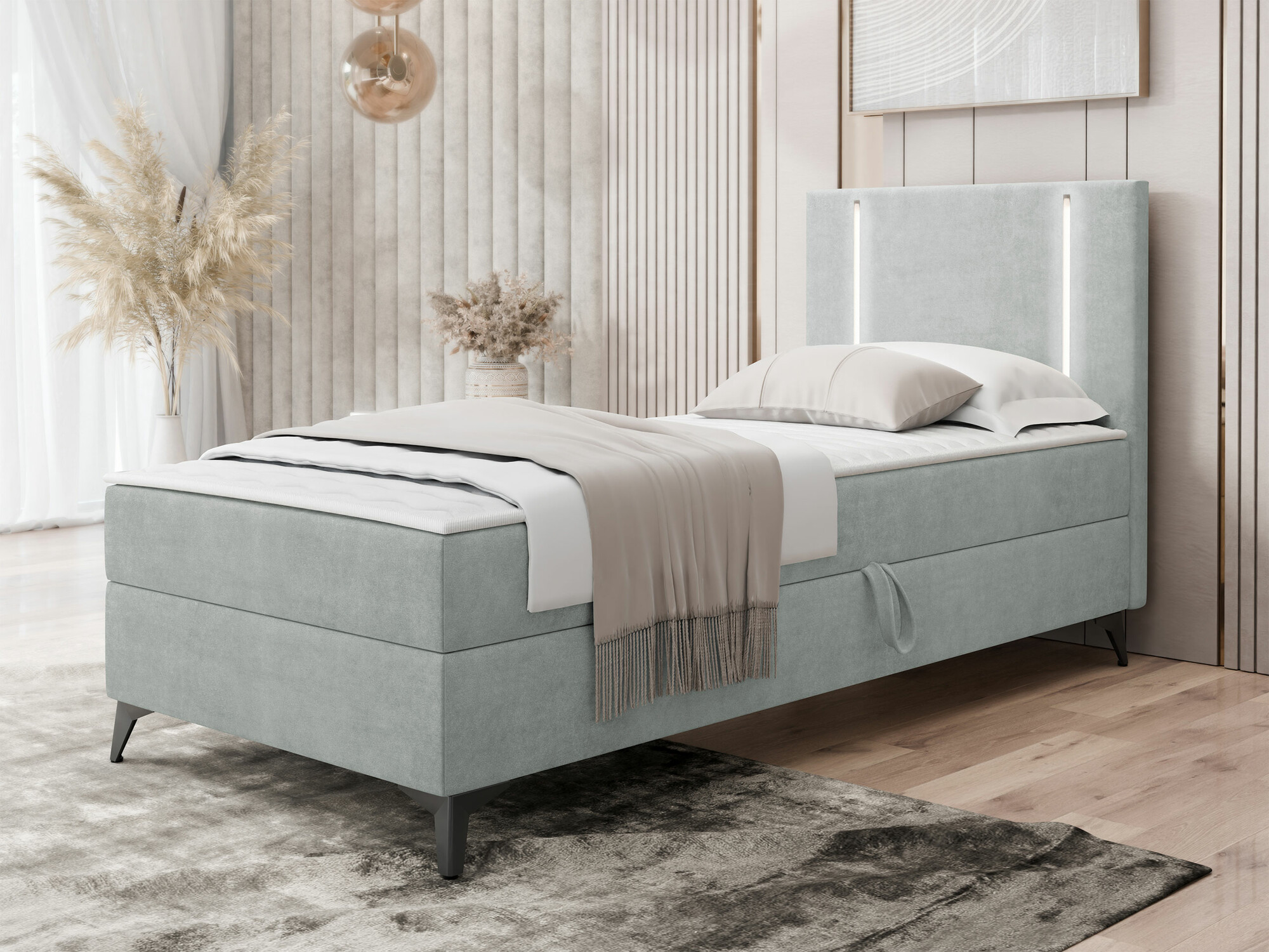 Boxspring krevet Memphis 146 (Manila 14)