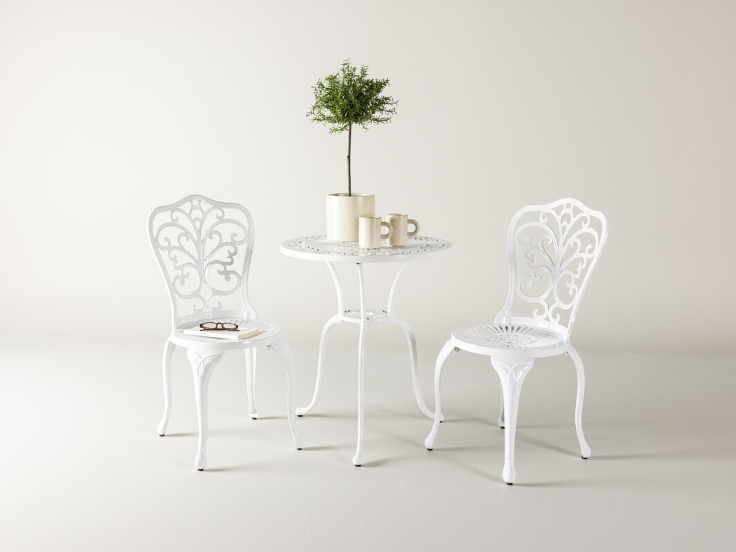 Set balkonskog nameštaja Dallas 4462 (Belo)