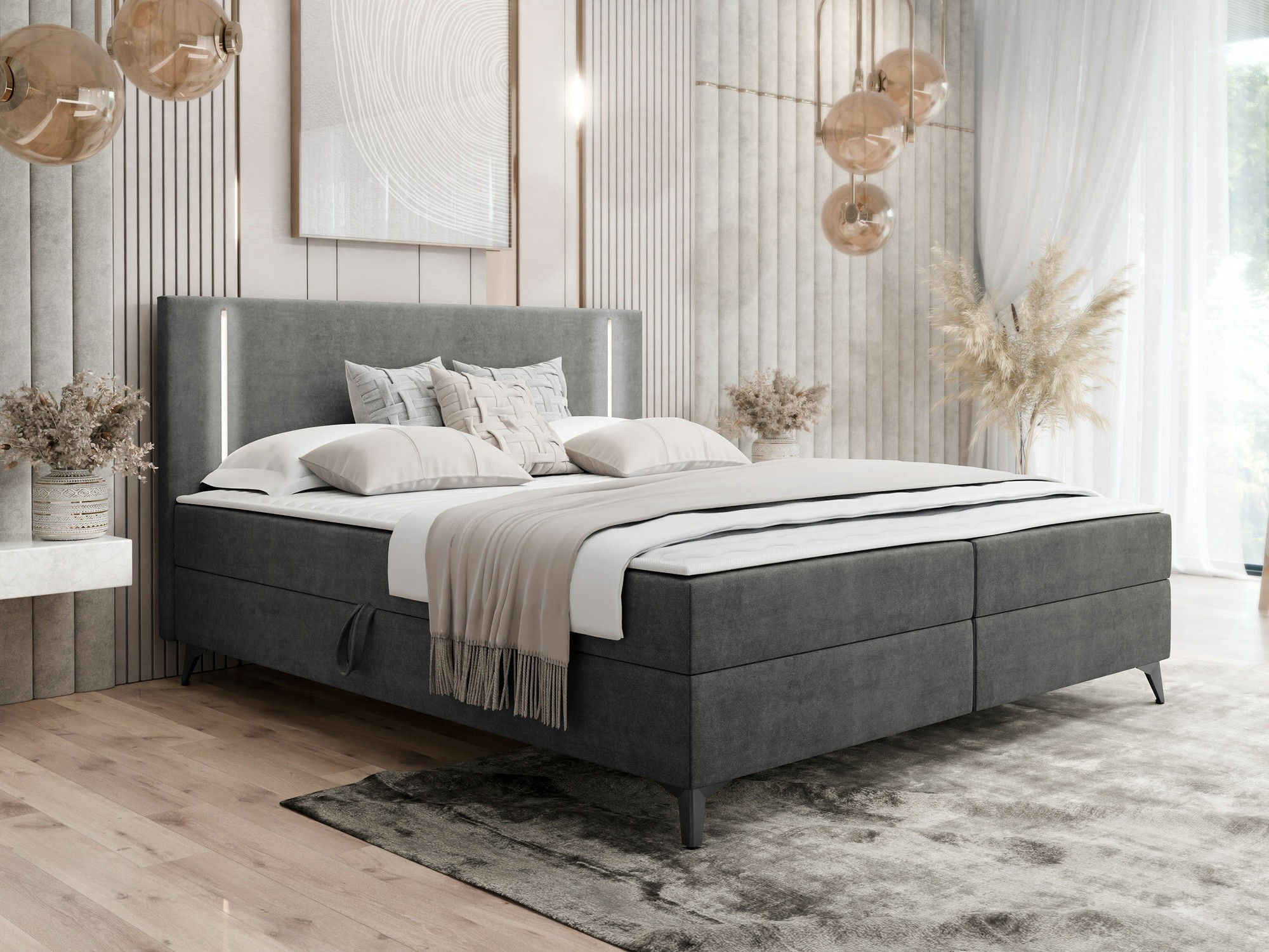 Boxspring krevet Memphis 147 (Manila 16)