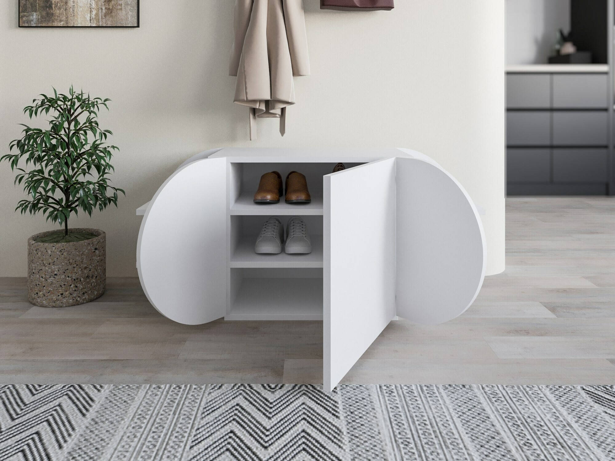 Cipelarnik Kailua 2145 (Belo)