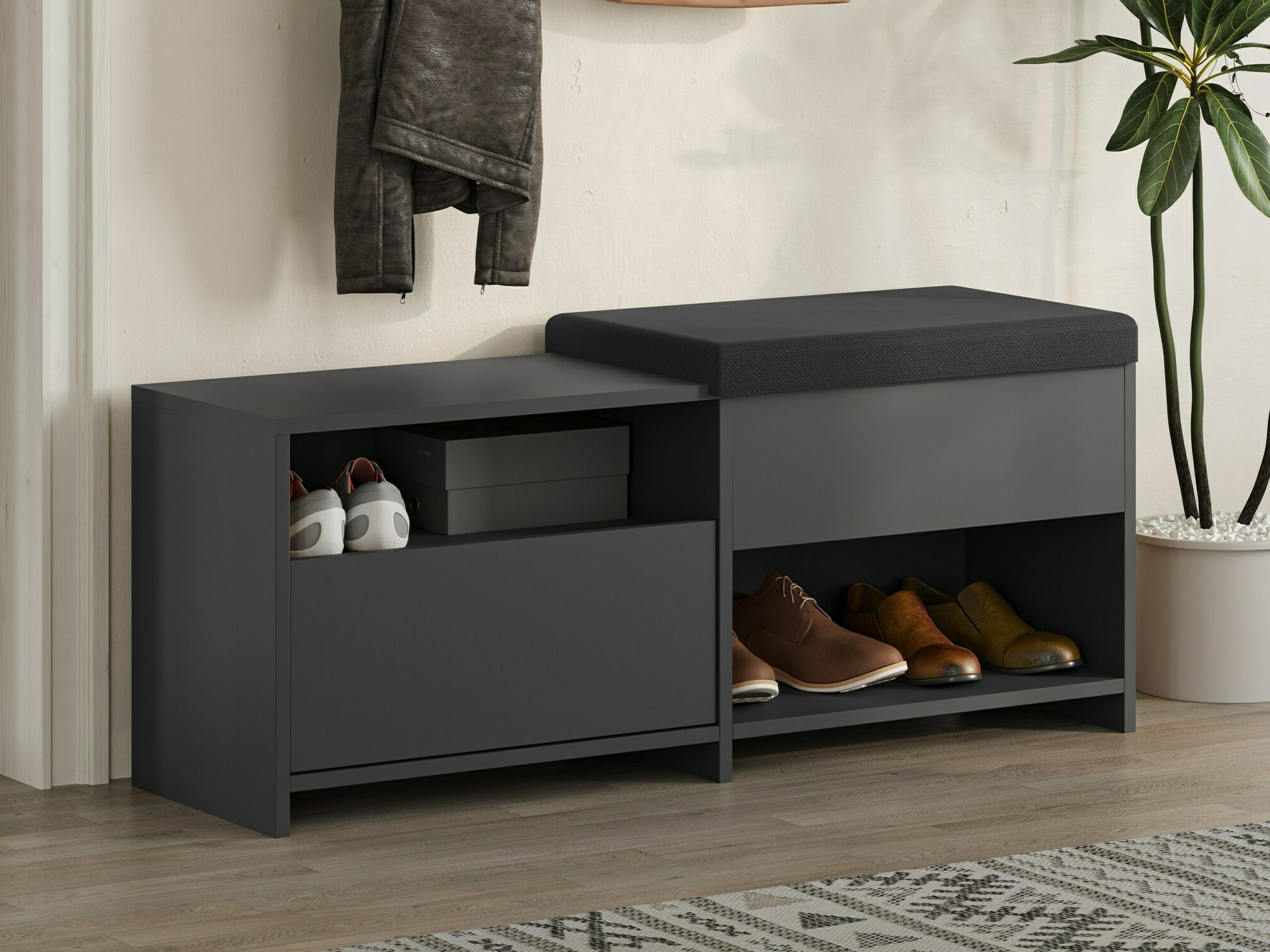 Cipelarnik Kailua 2146 (Antracit)