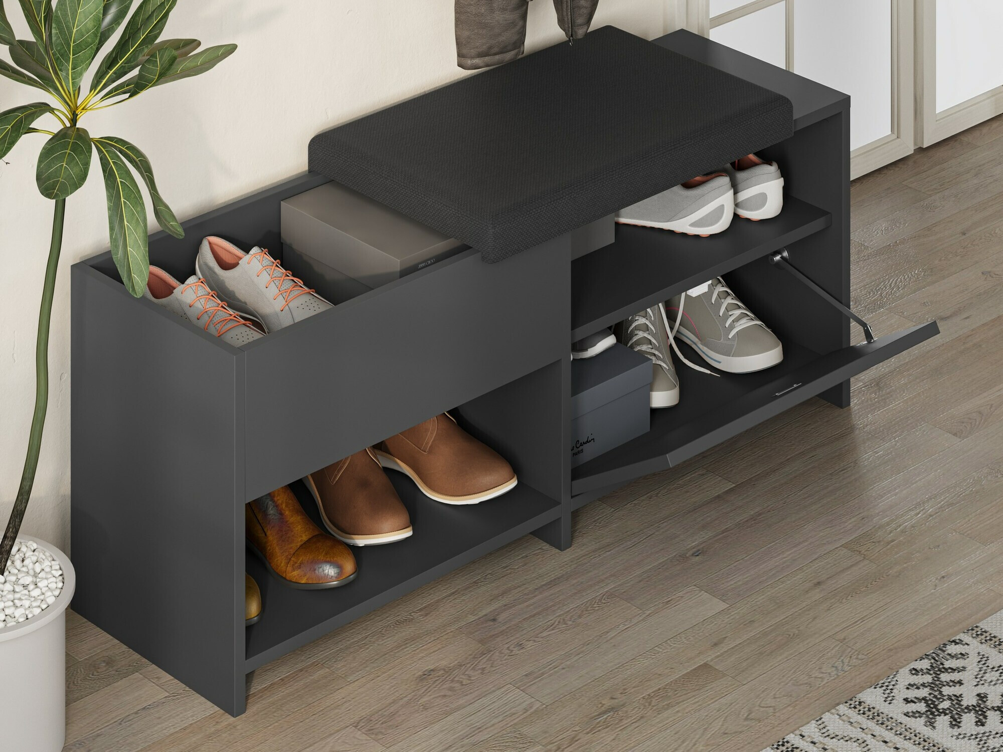 Cipelarnik Kailua 2146 (Antracit)