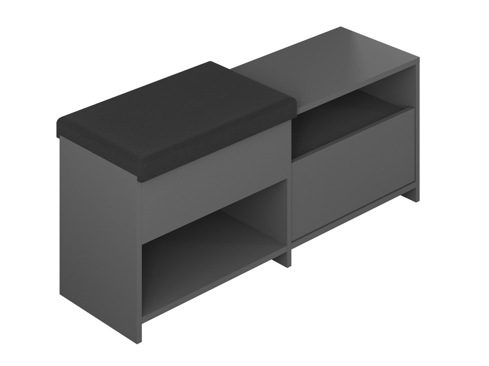 Cipelarnik Kailua 2146 (Antracit)