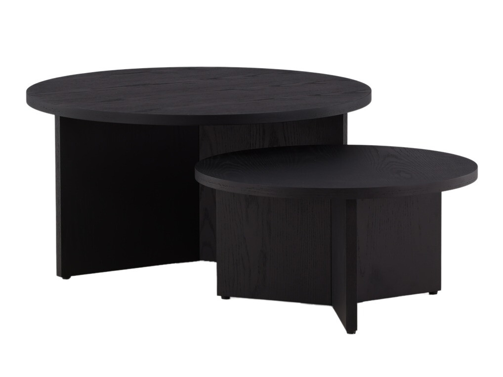 Set stočića za kafu Dallas 4475 (Crno)