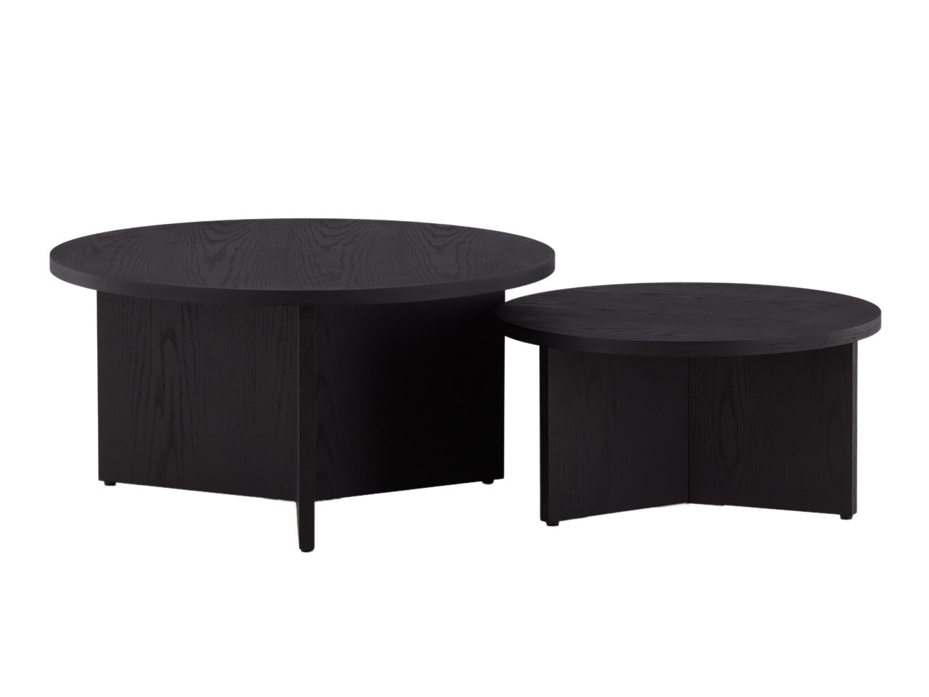 Set stočića za kafu Dallas 4475 (Crno)