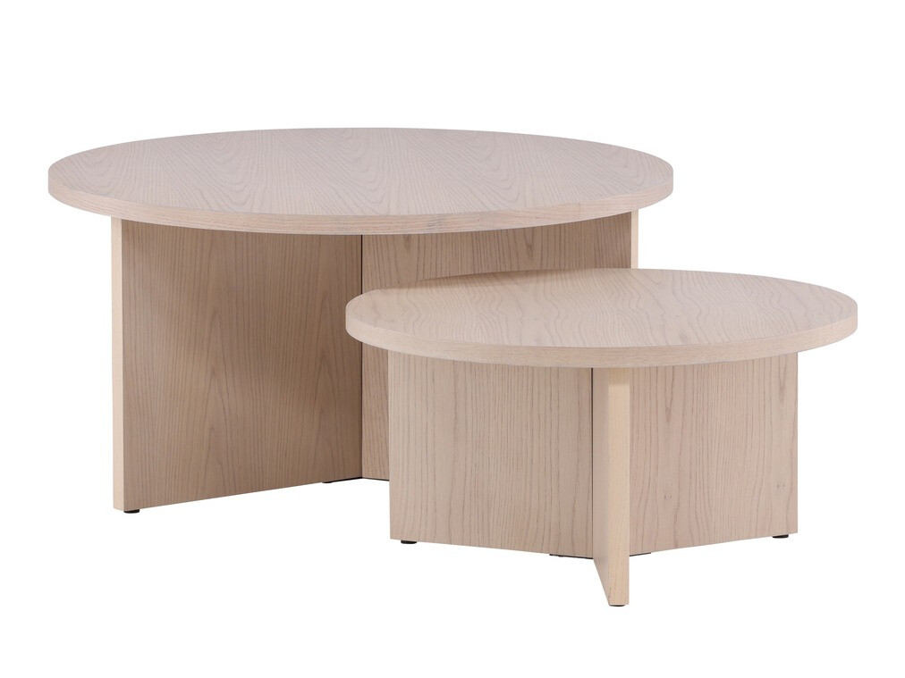 Set stočića za kafu Dallas 4475 (Svetlo drvo)