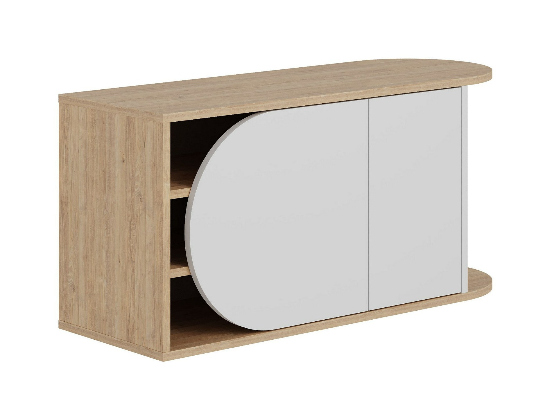 Cipelarnik Kailua 2151 (Belo + Hrast)