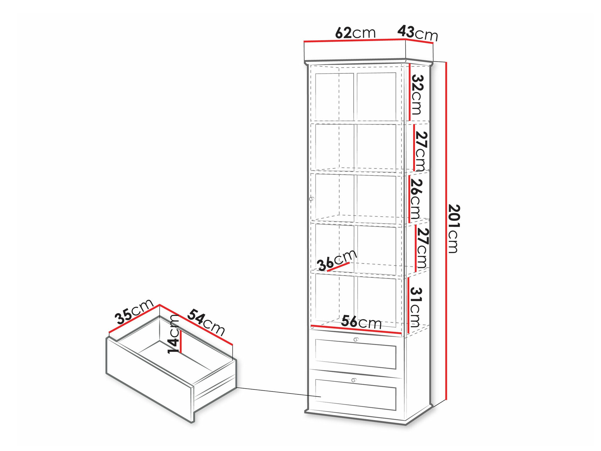 Polica Comfivo Ruvlare 106