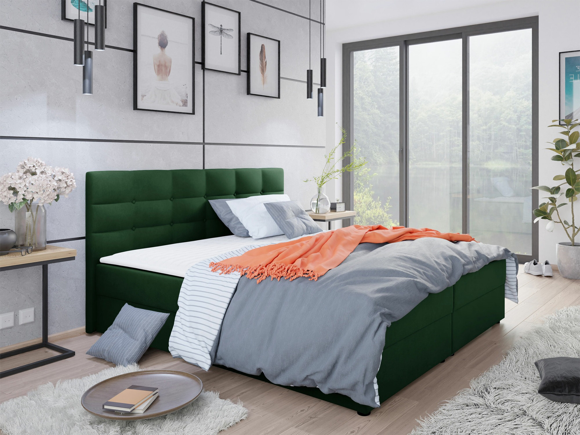 Boxspring krevet Memphis 114 (Itaka 10)