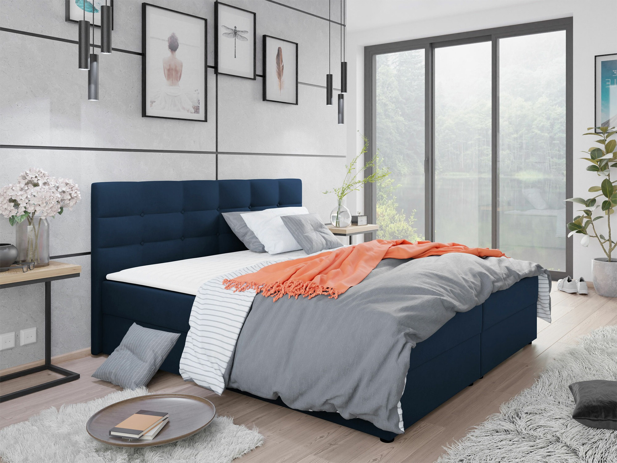 Boxspring krevet Memphis 114 (Itaka 11)
