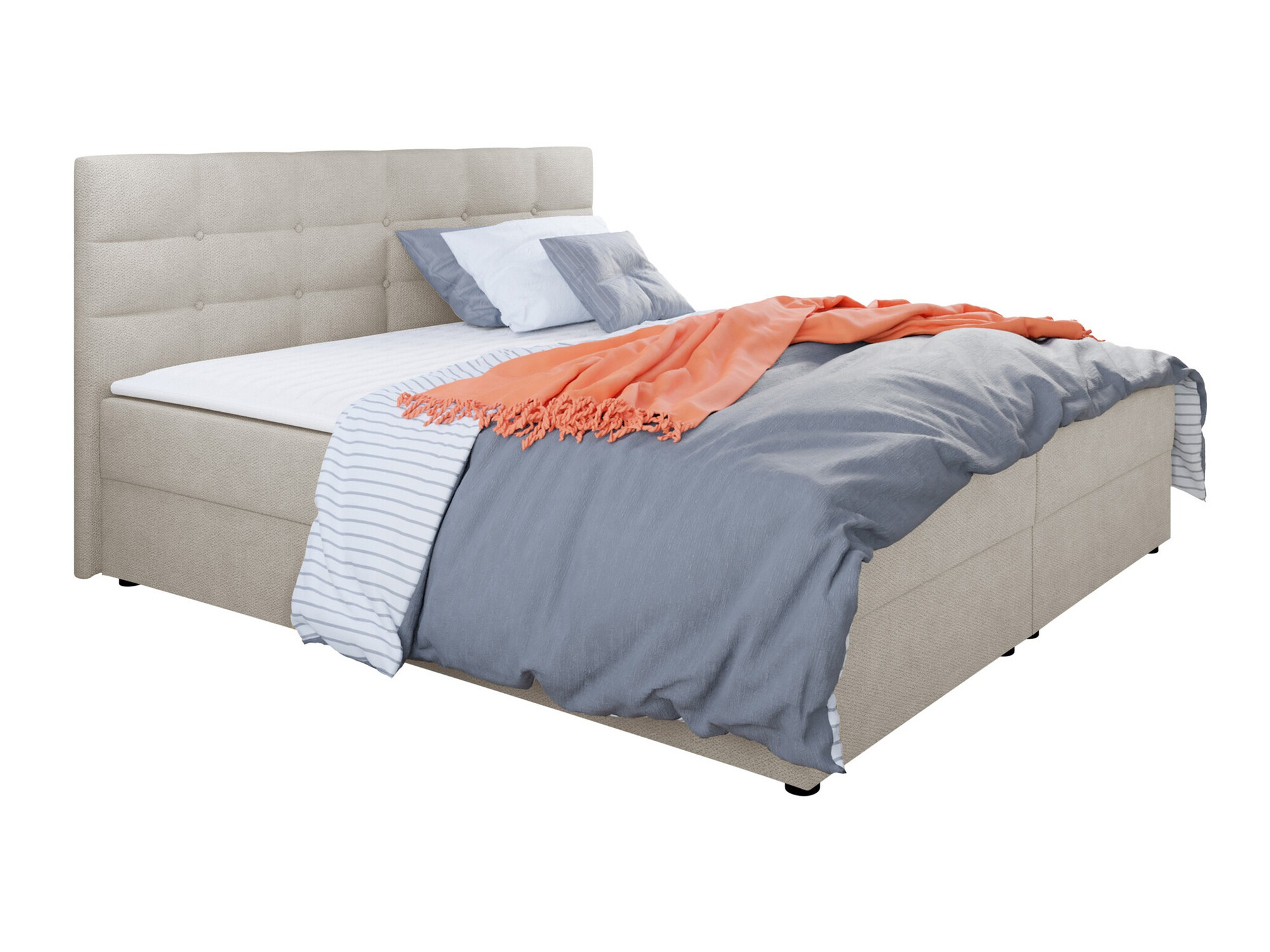 Boxspring krevet Memphis 114 (Rico 01)