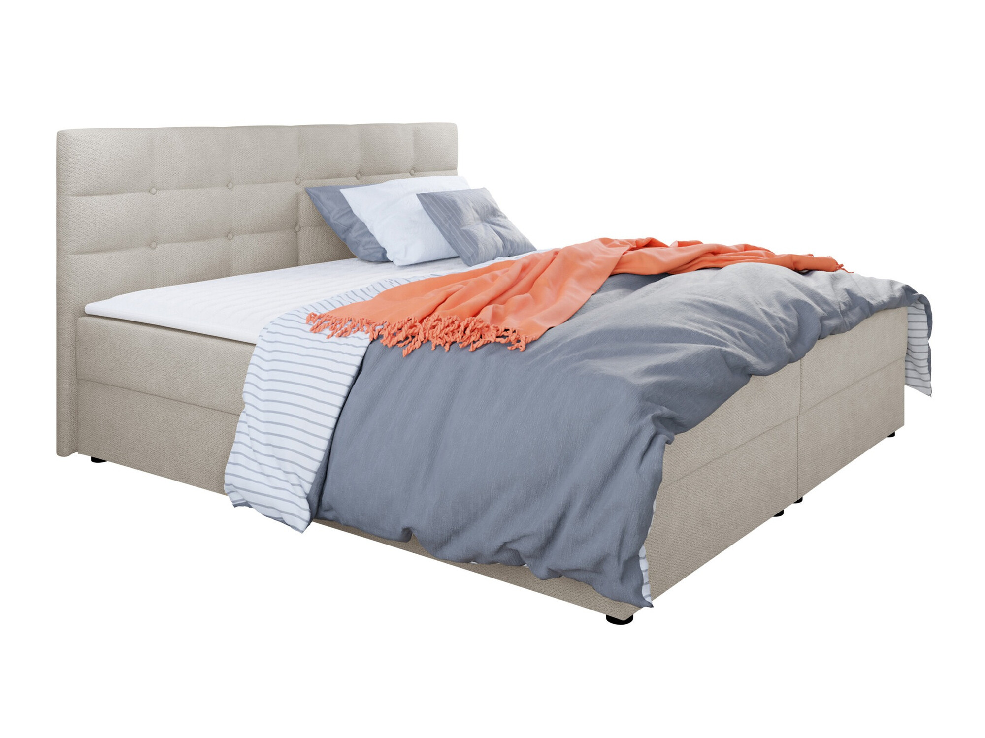 Boxspring krevet Memphis 114 (Rico 01)
