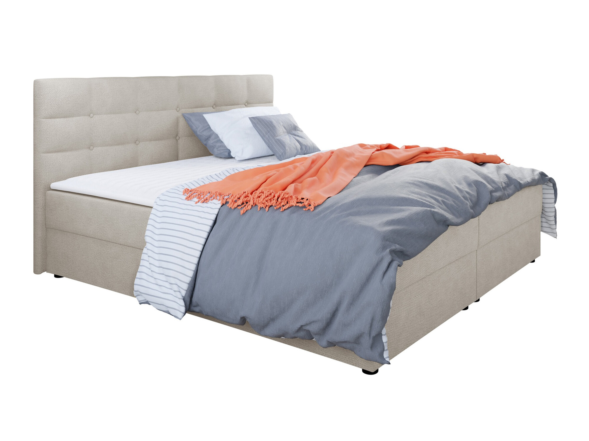 Boxspring krevet Memphis 114 (Rico 01)