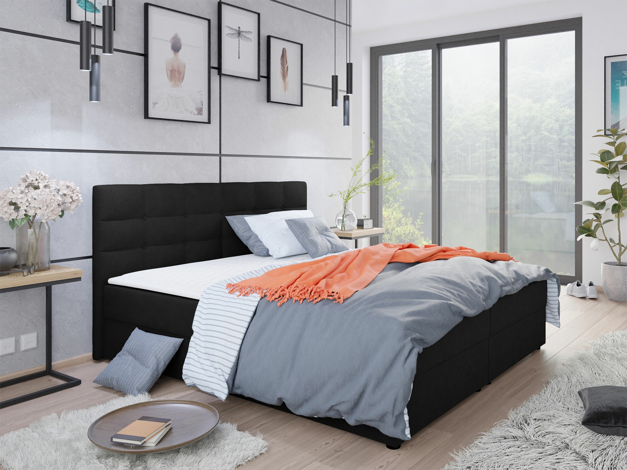Boxspring krevet Memphis 114 (Rico 13)