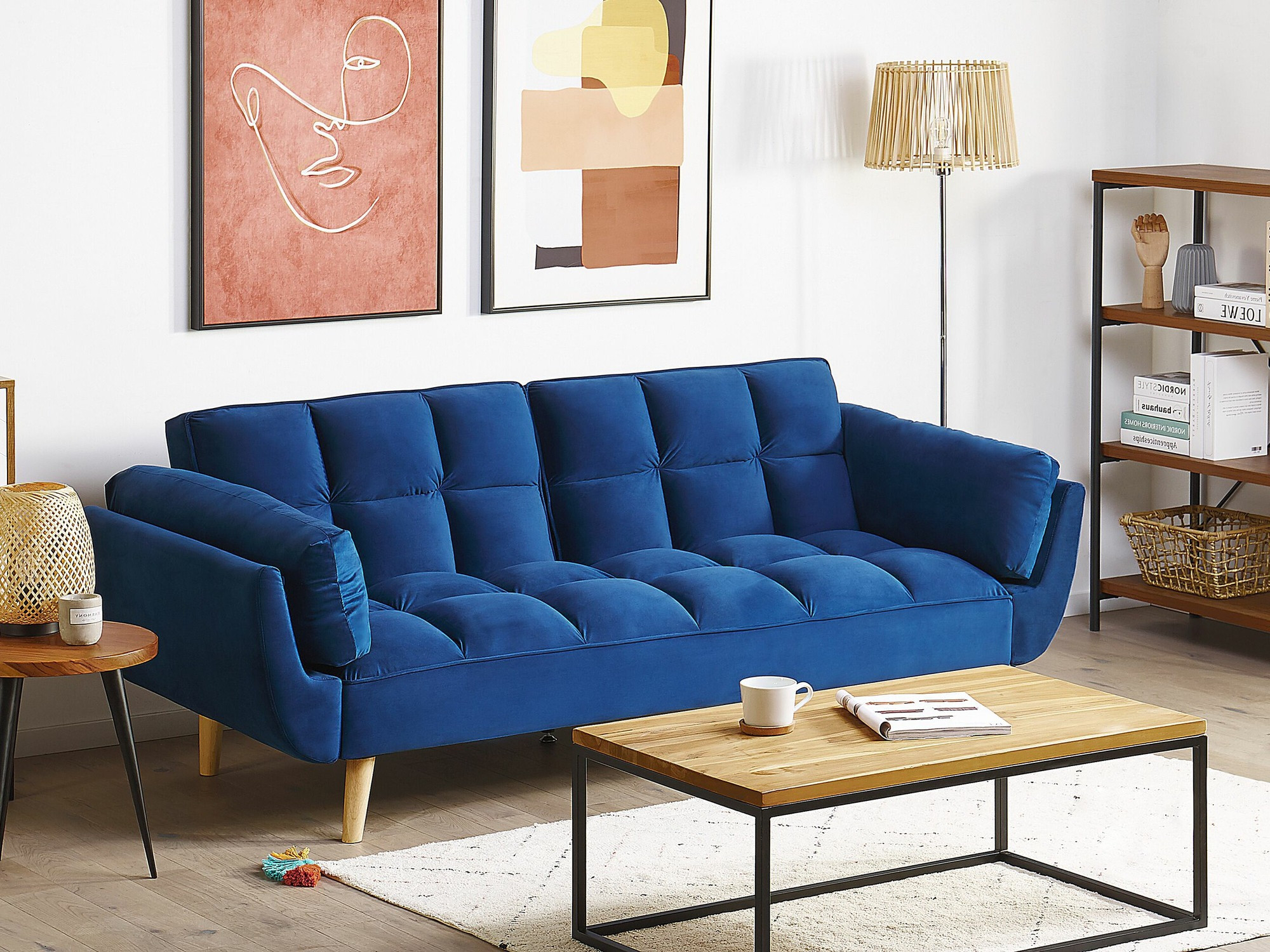 Sofa na razvlačenje Berwyn 2077 (Plava)