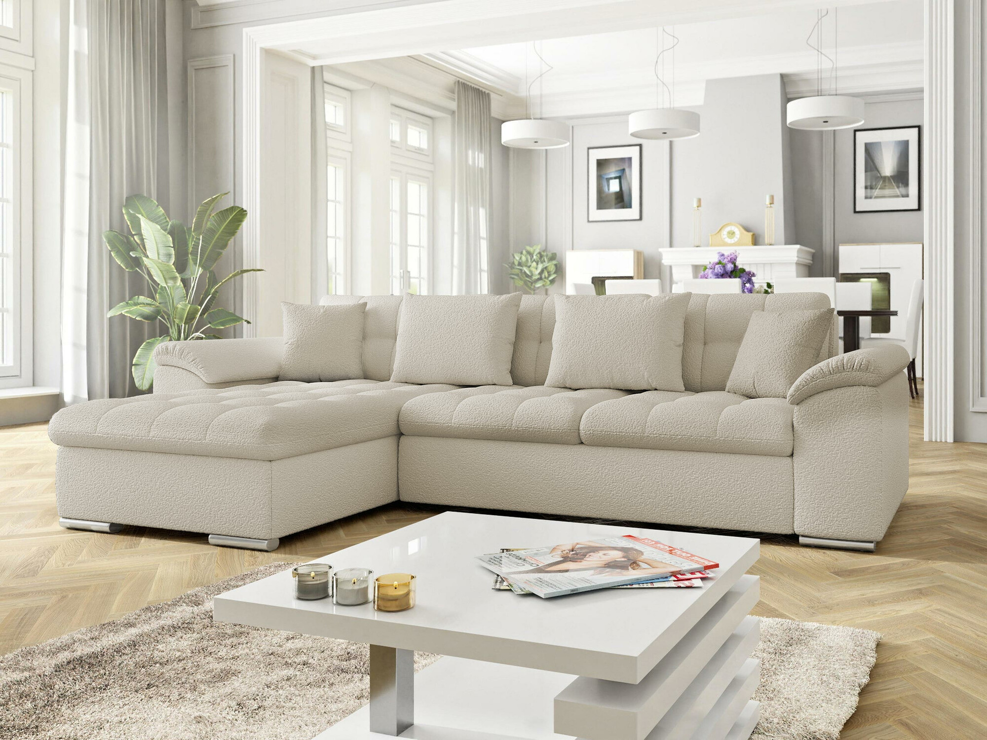 Ugaona sofa Comfivo 181 (Baloo 2074)