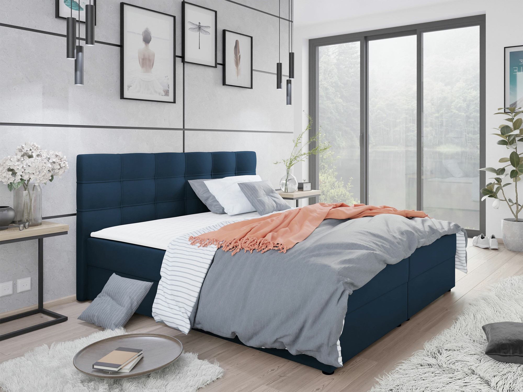 Boxspring krevet Memphis 115 (Itaka 11)