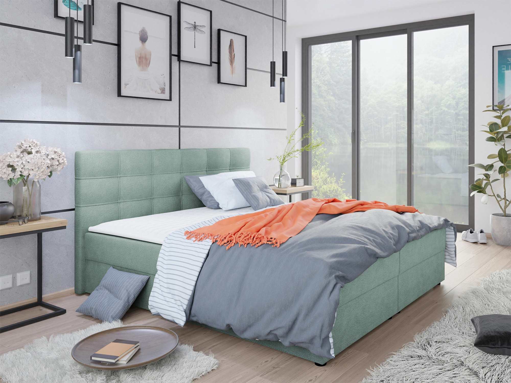 Boxspring krevet Memphis 115 (Rico 18)
