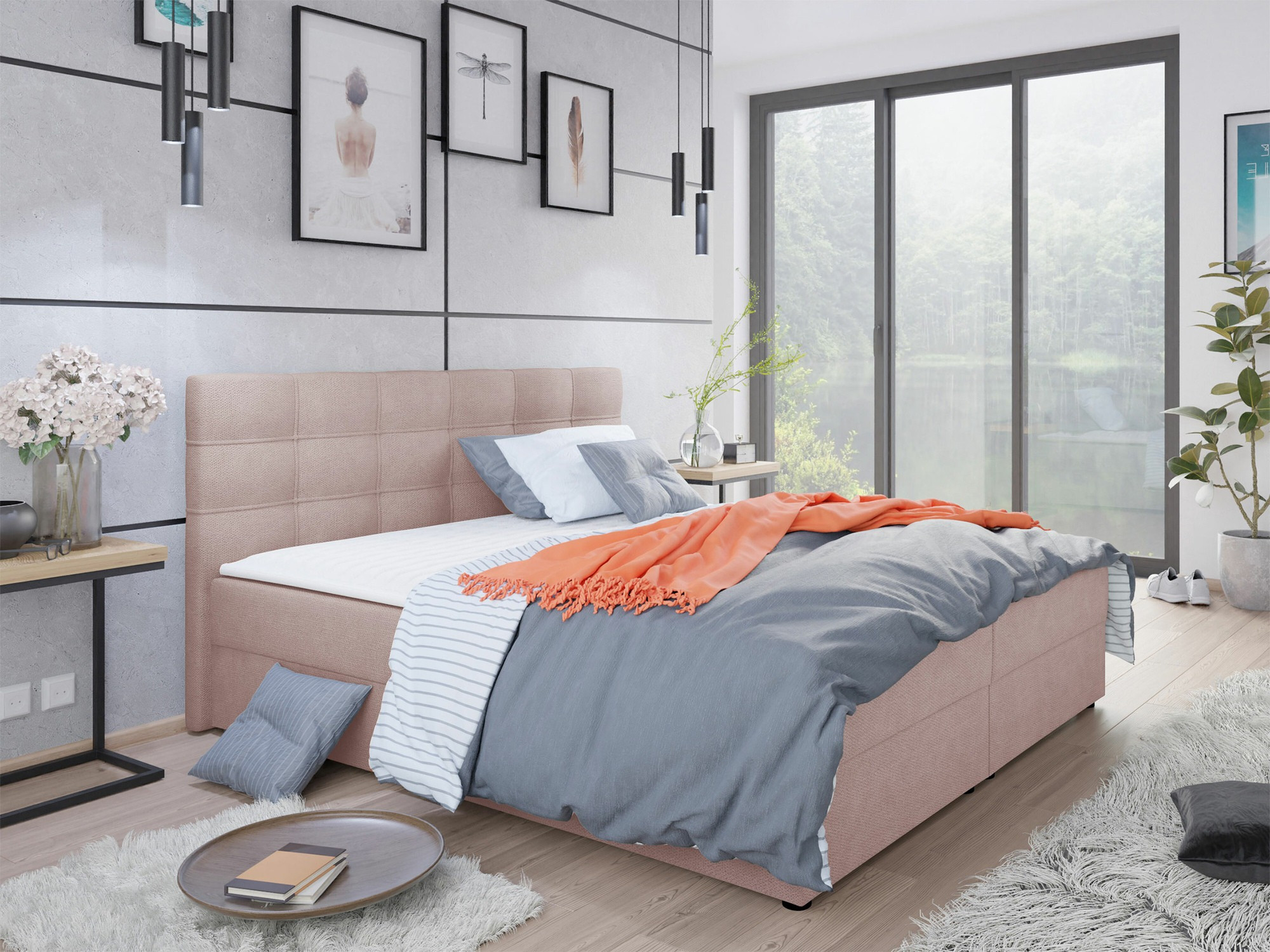 Boxspring krevet Memphis 115 (Rico 19)