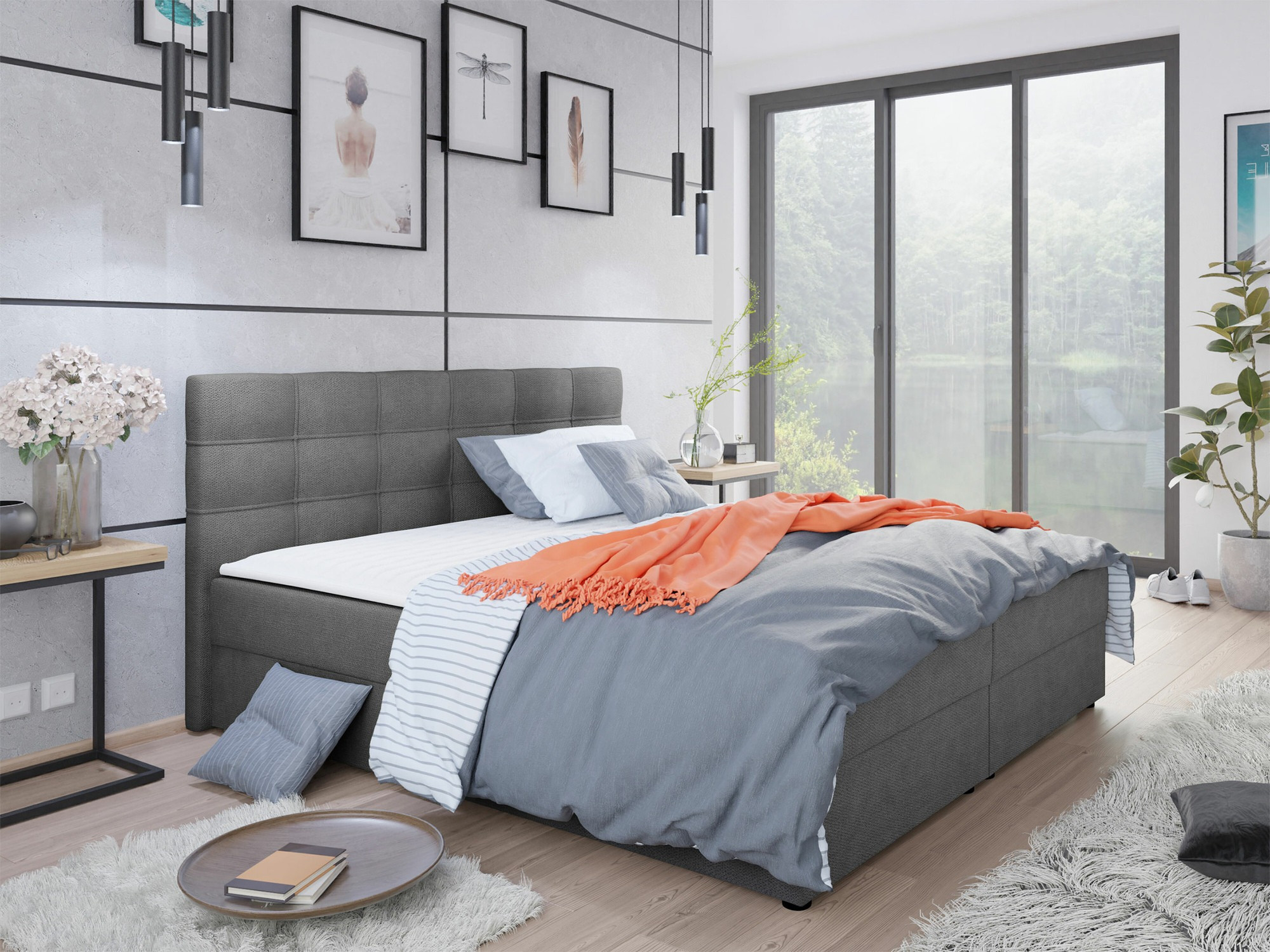 Boxspring krevet Memphis 115 (Rico 23)