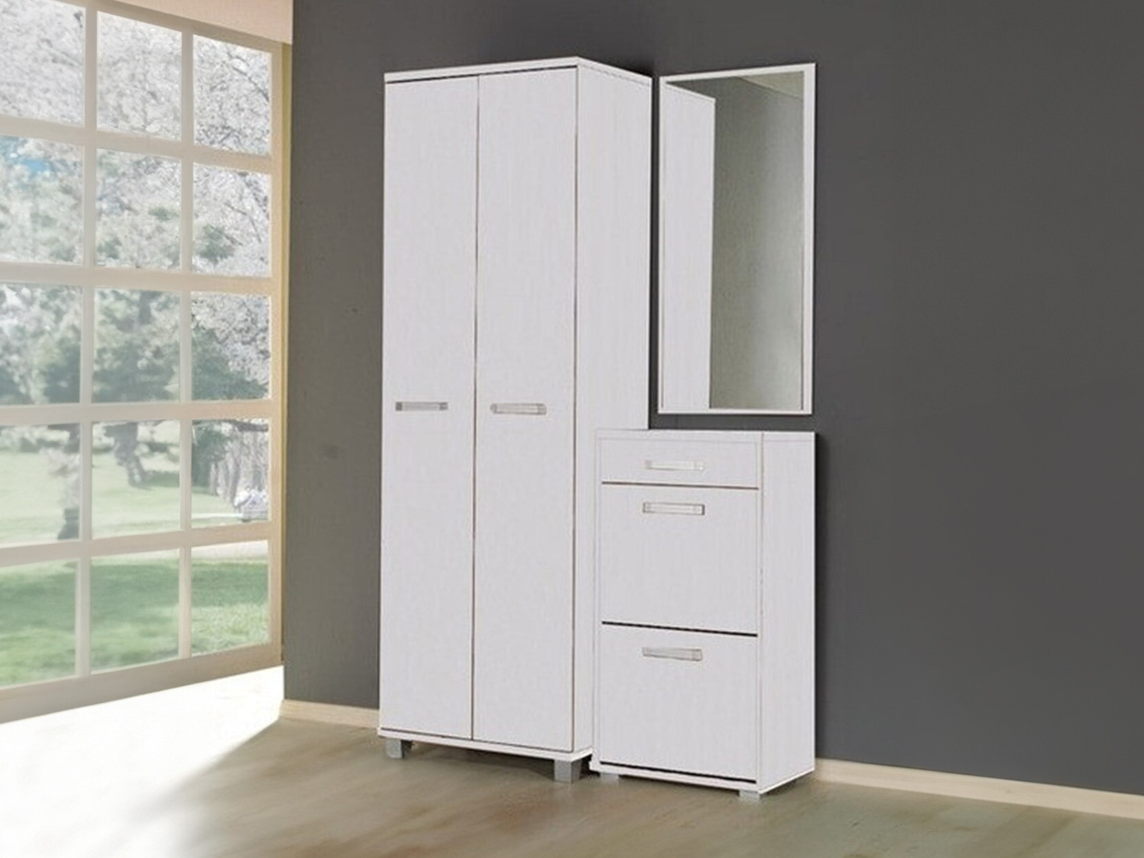 Set za hodnik Cirevau 141 (Belo)