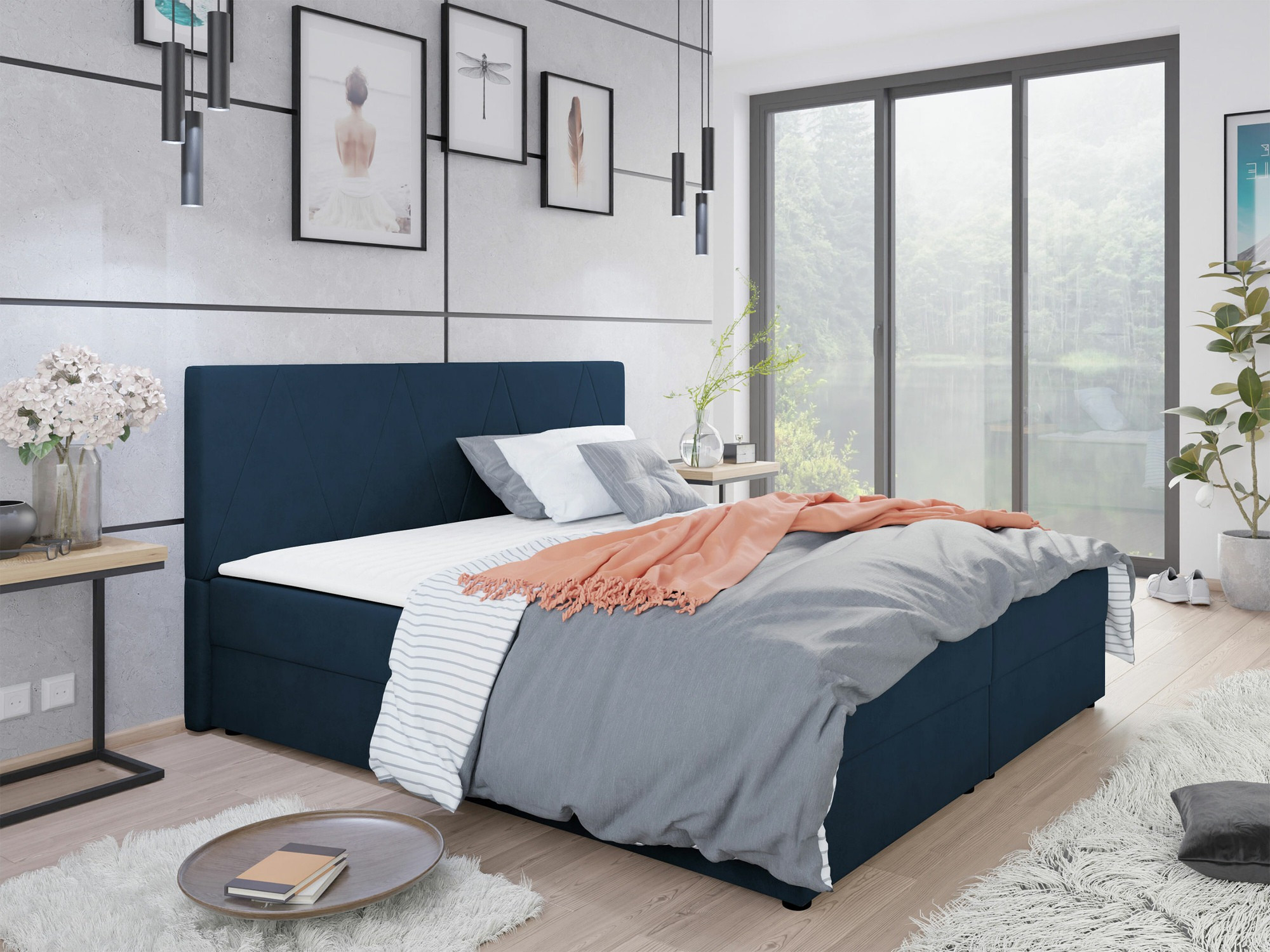 Boxspring krevet Memphis 116 (Itaka 11)