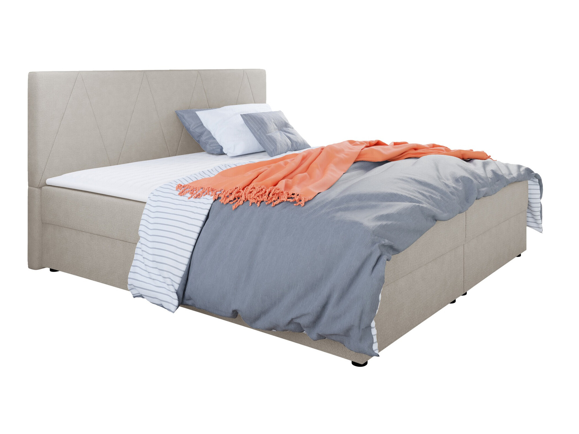 Boxspring krevet Memphis 116 (Rico 01)