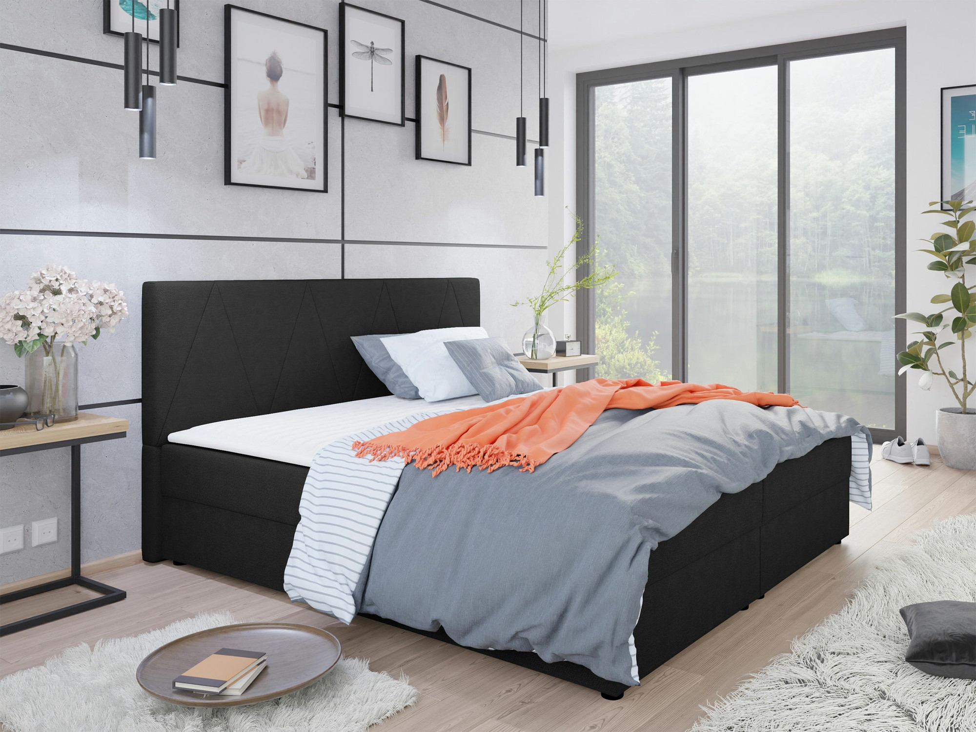 Boxspring krevet Memphis 116 (Rico 13)
