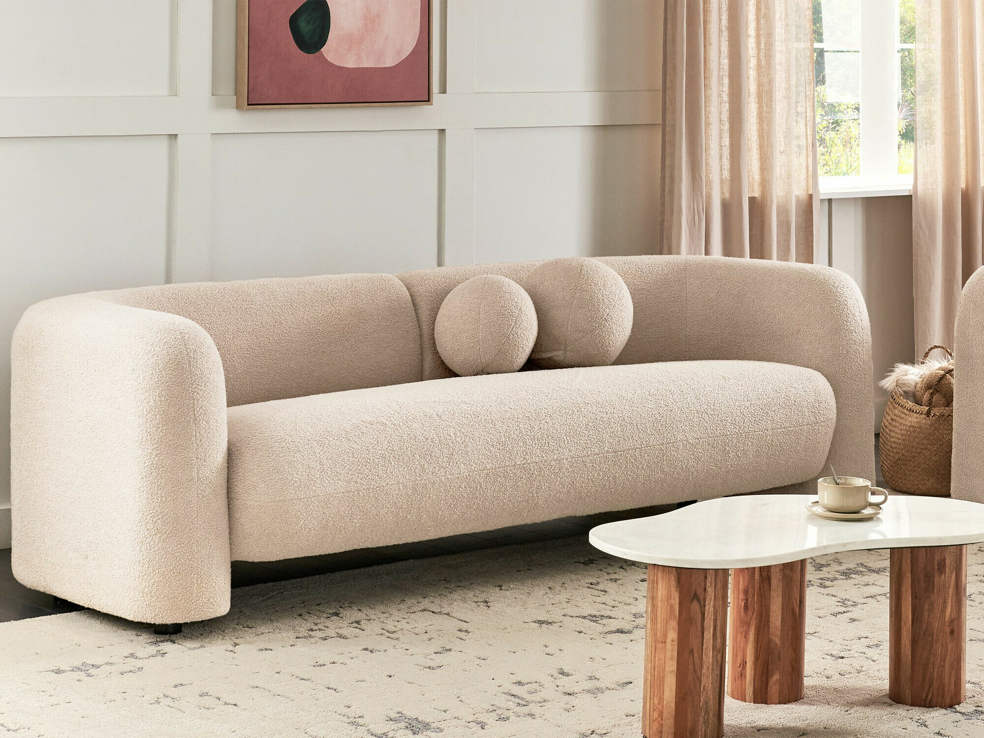 Sofa Veselme 102 (Bež)