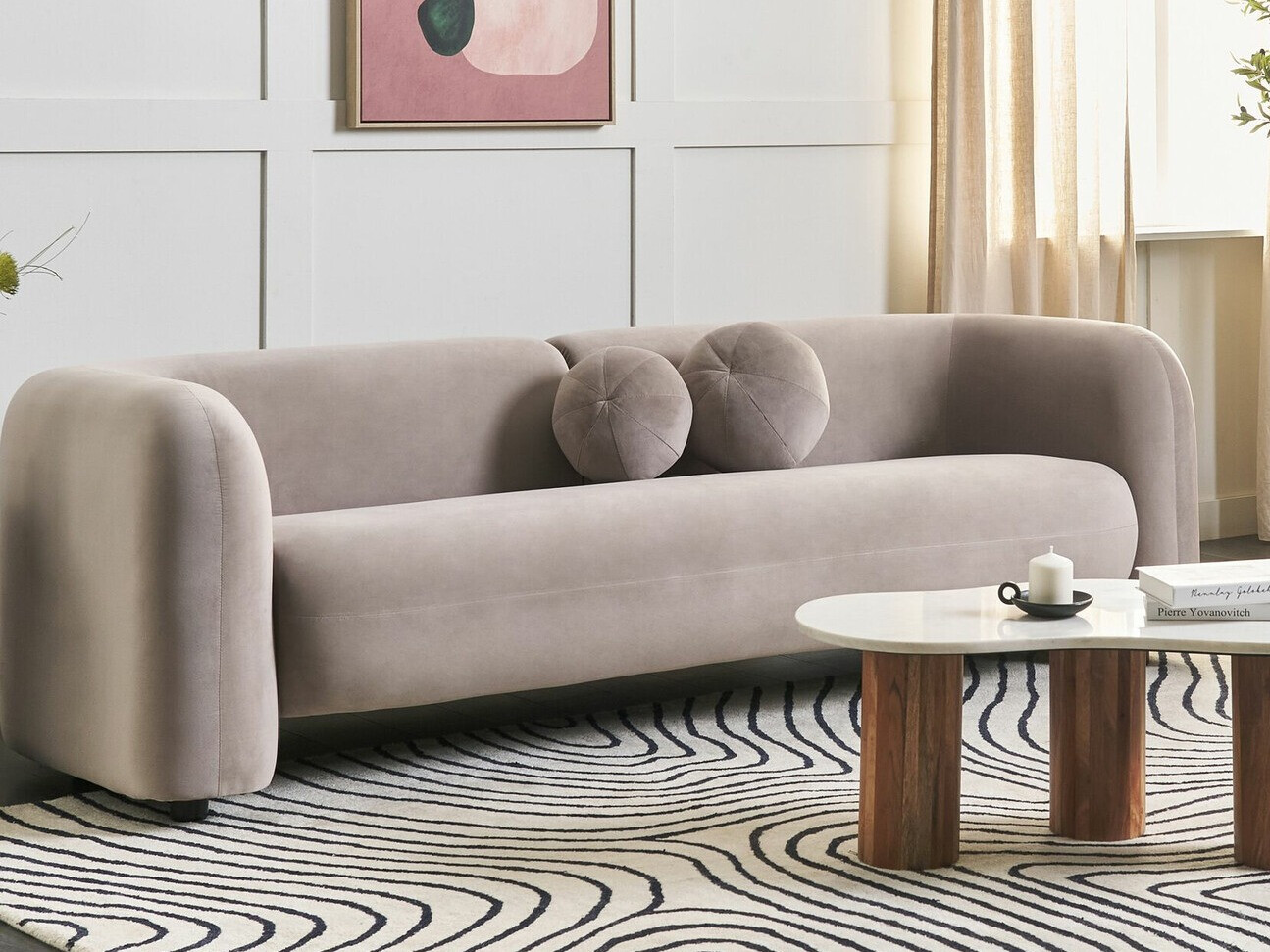 Sofa Veselme 103 (Taupe)