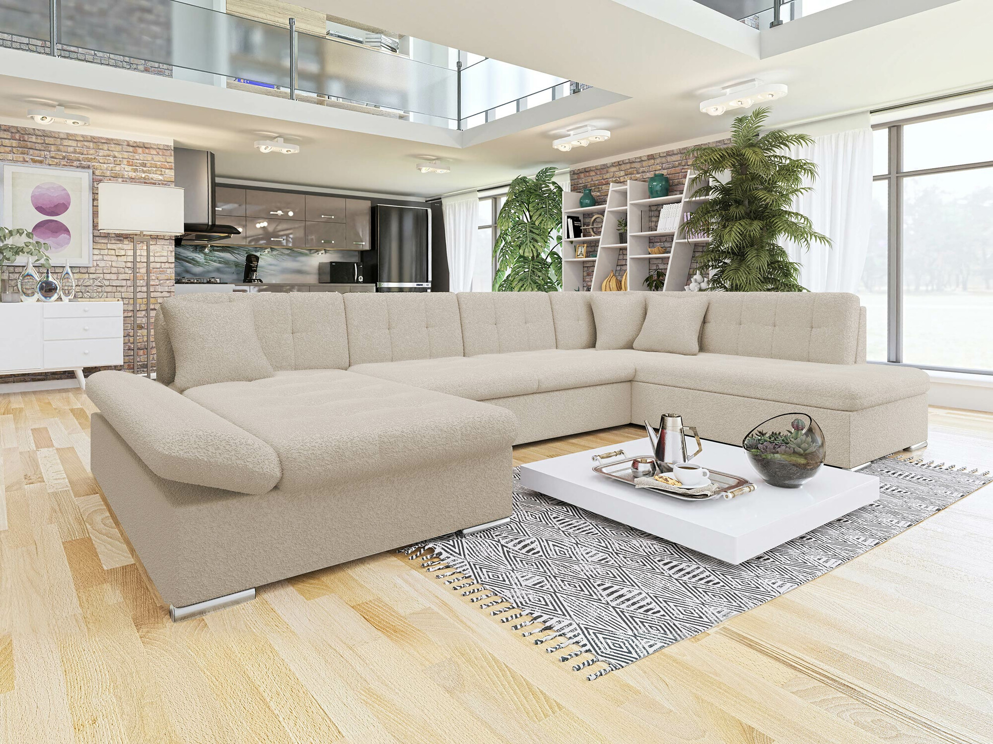 Ugaona sofa Comfivo 173 (Baloo 2074)